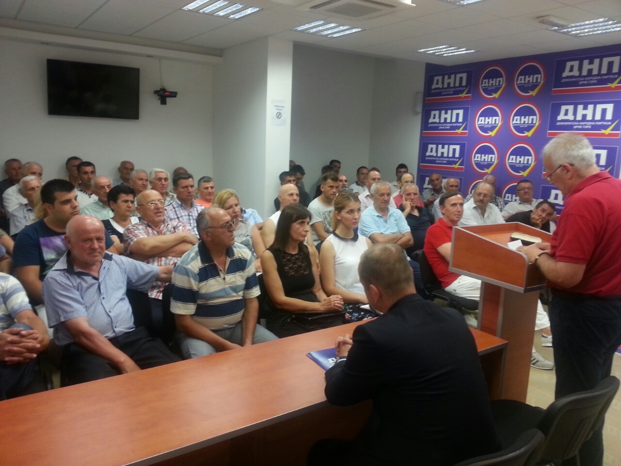 Jovo Pejović na čelu podgoričkog Odbora DNP-a