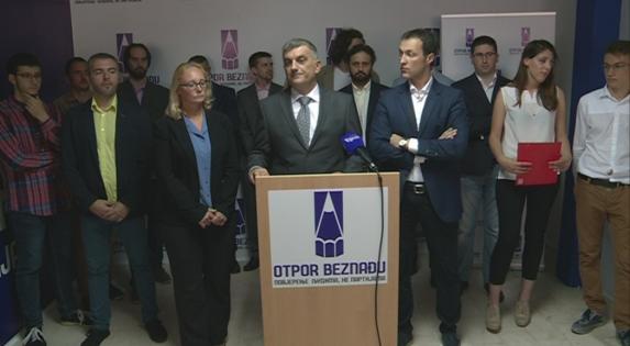 „Otpor beznađu“ prihvatio koalicioni sporazum sa DF-om