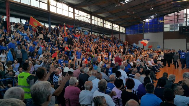 Skup DF-a u Danilovgradu: Ovog puta diktator je gotov!