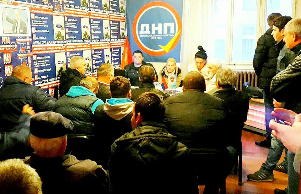 DNP Bijelo Polje: Puna podrška predsjedniku partije Milanu Kneževiću, kao i predsjedništvu  DF-a, u aktivnostima na razobličavanju afere “državni udar”