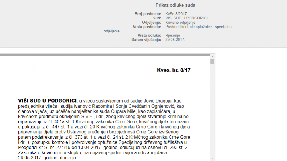 Sud odluku o optužnici za državni udar donio devet dana prije nego što je rekao da još nije odlučeno