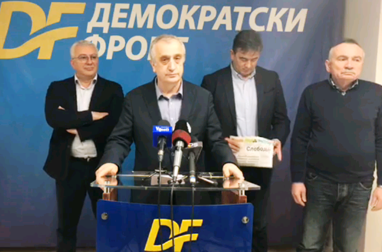 DF: Knežević aktivno učestvuje u političkom životu, a Katnića i „odabrane“ sudije čeka robija (VIDEO)