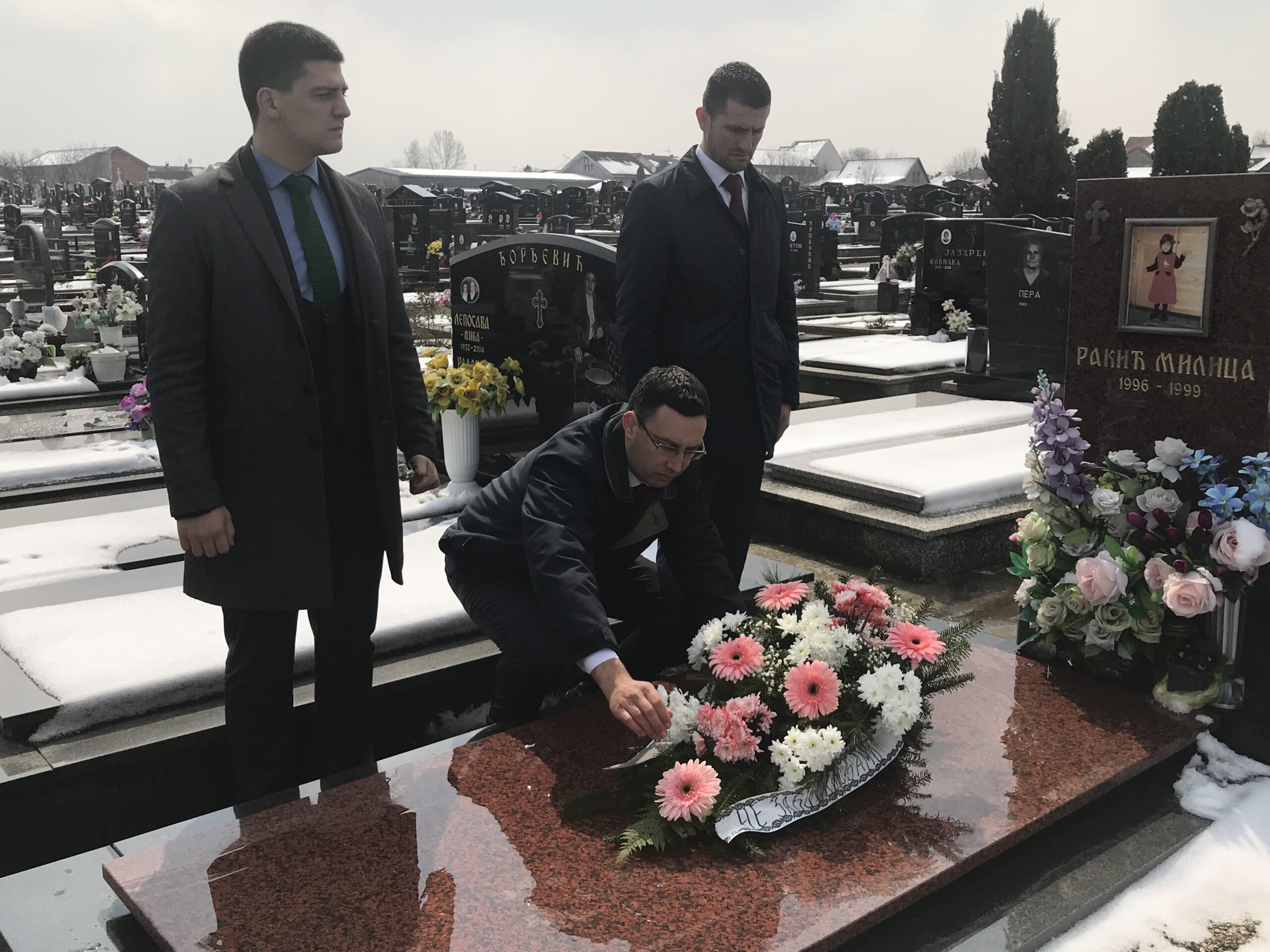 Delegacija DNP-a položila vijenac na grob Milice Rakić