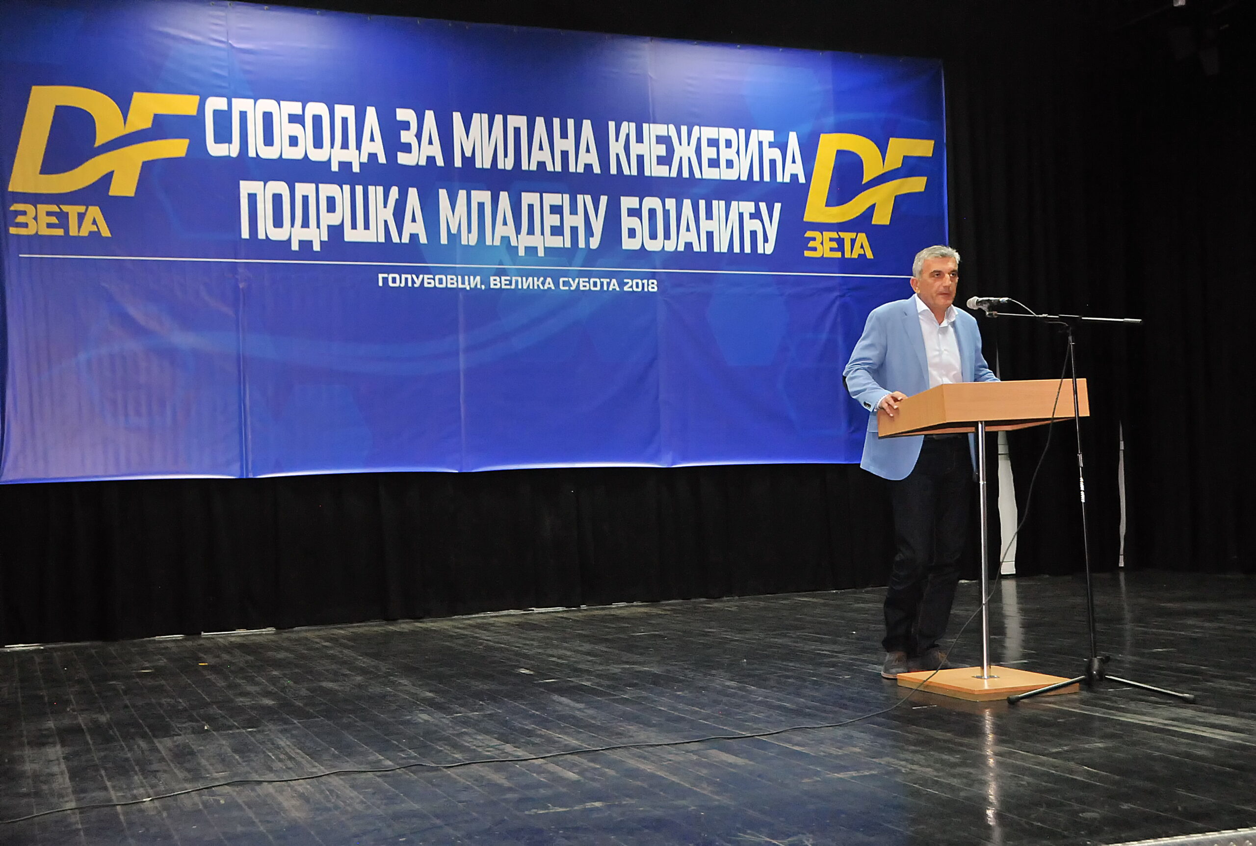 Podrška Mladena Bojanića predsjedniku DNP: U Crnoj Gori više ne smije biti političkih zatvorenika (FOTO)