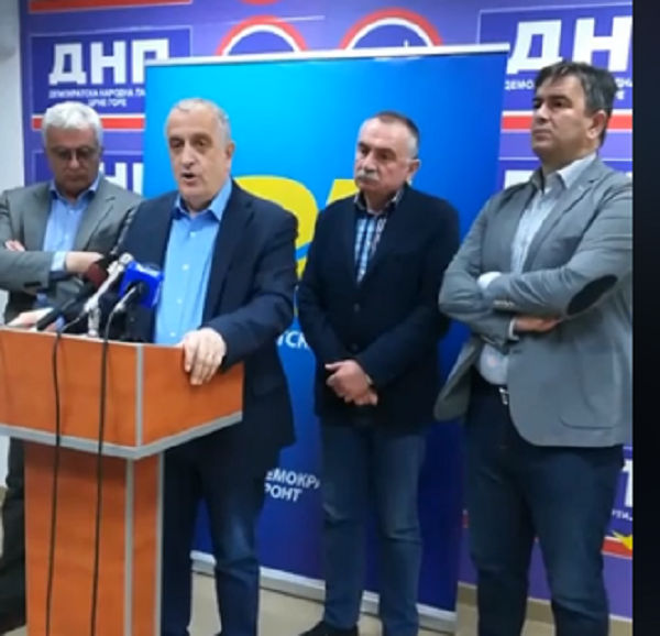 DF: Knežević je politički zatvorenik, zbog njega DPS i Pažin vrše pritisak na ZIKS (VIDEO)