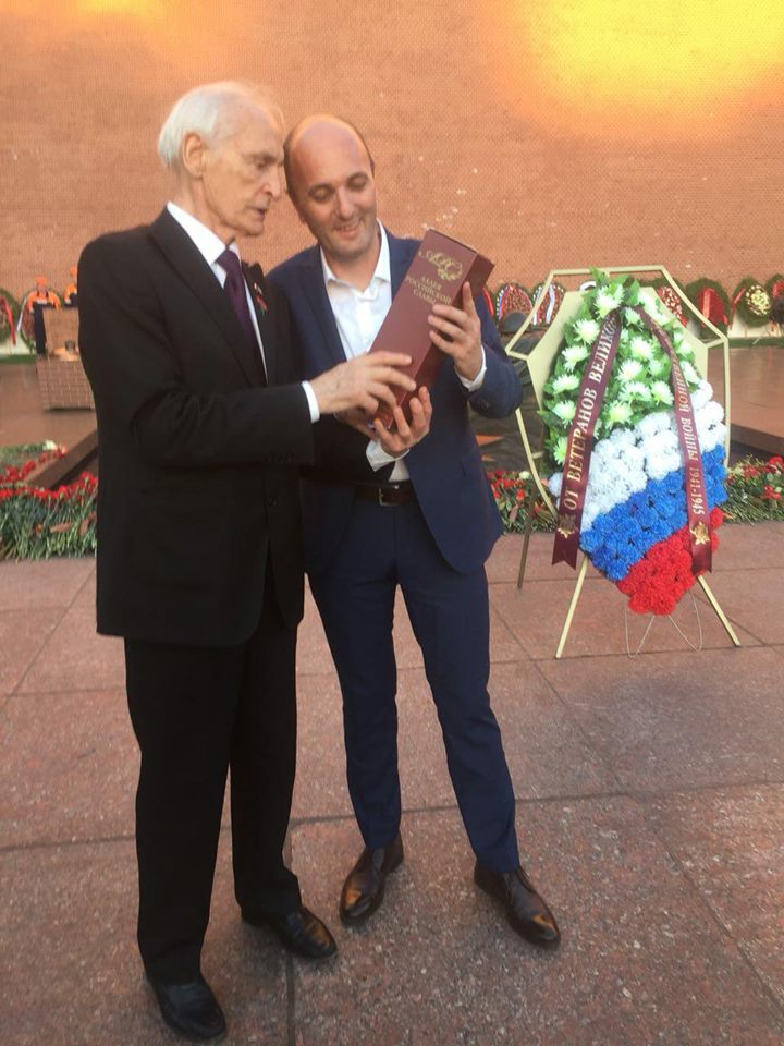 Mirko Knezević u ime svog brata Milana prisustvovao Paradi povodom Dana Pobjede u Moskvi