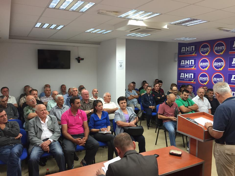 Clanovi i simpatizeri DNP-a u Podgorici, i širom Crne Gore ucinice sve da protesti rezultiraju ostvarenjem narodne volje