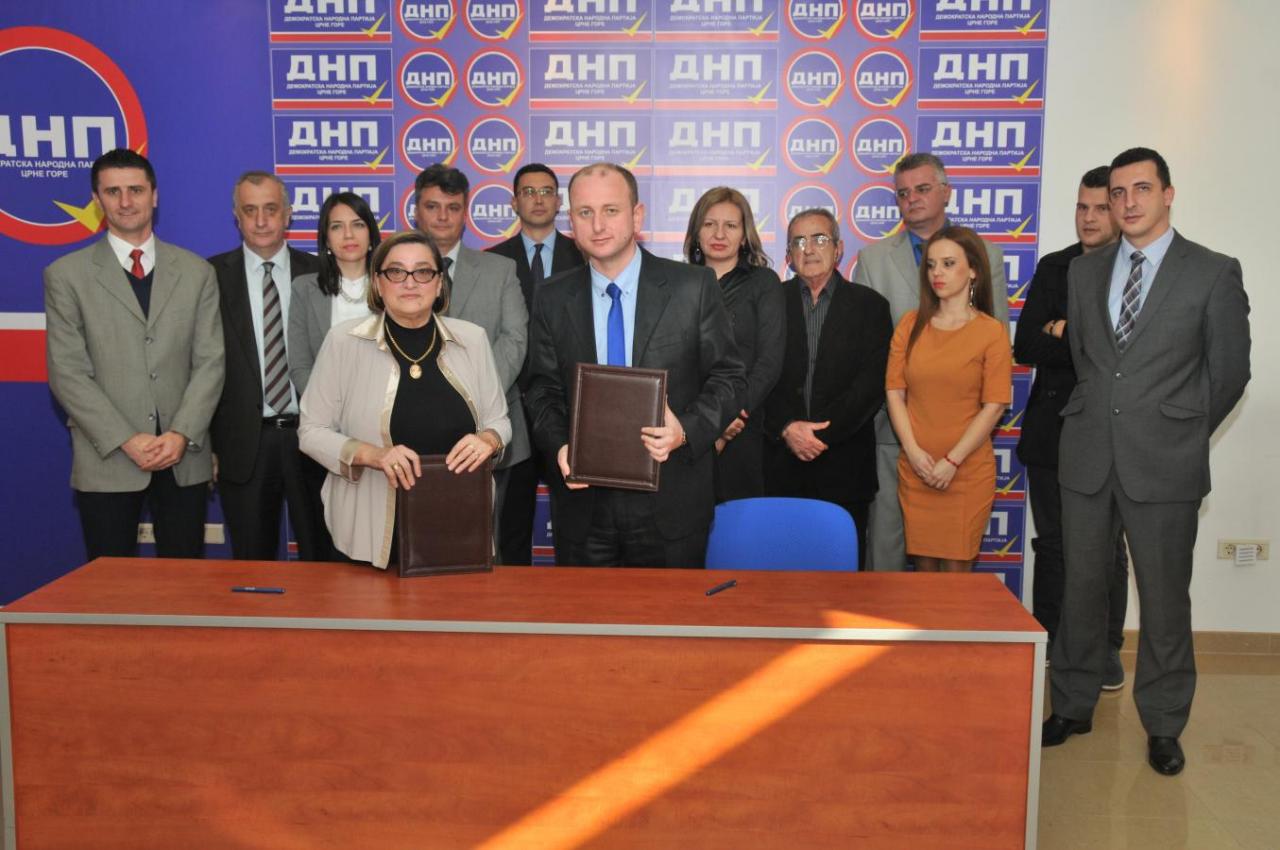 DNP i DSS potpisale Memorandum o međusobnoj saradnji