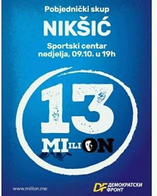 Pobjednička konvencija DF-a u Nikšiću