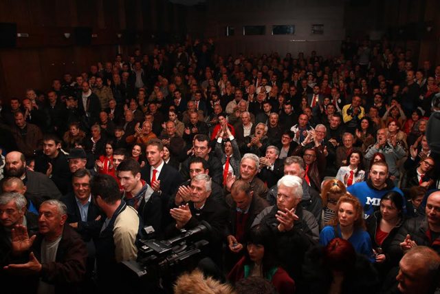 Opozicija složno u Nikšiću: Podrži bojkot – porazi mafiju! (FOTO, VIDEO)