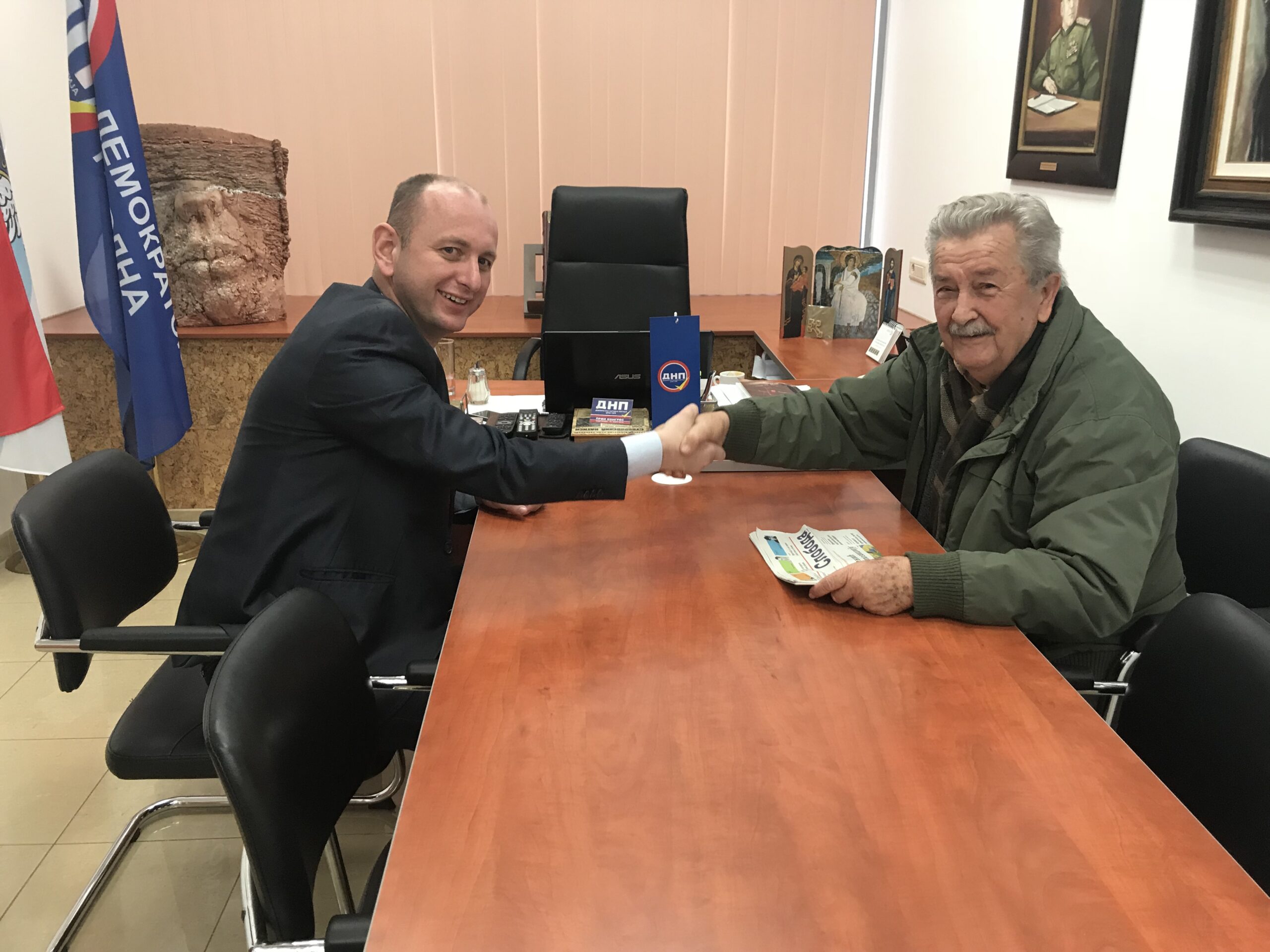 Sastanak Knežević-Vuković: Puna podrška Milanu Kneževiću